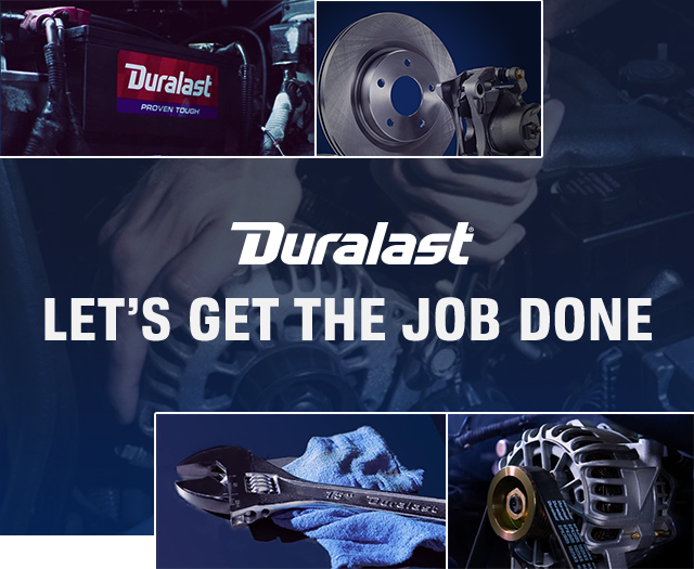 AutoZone Discover the Duralast® difference Milled