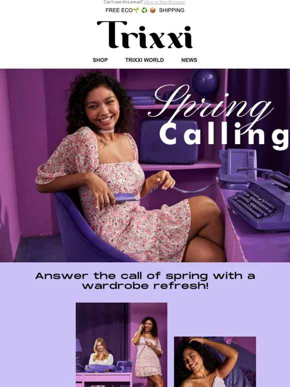 Spring Calling💐☎️ Hello?!