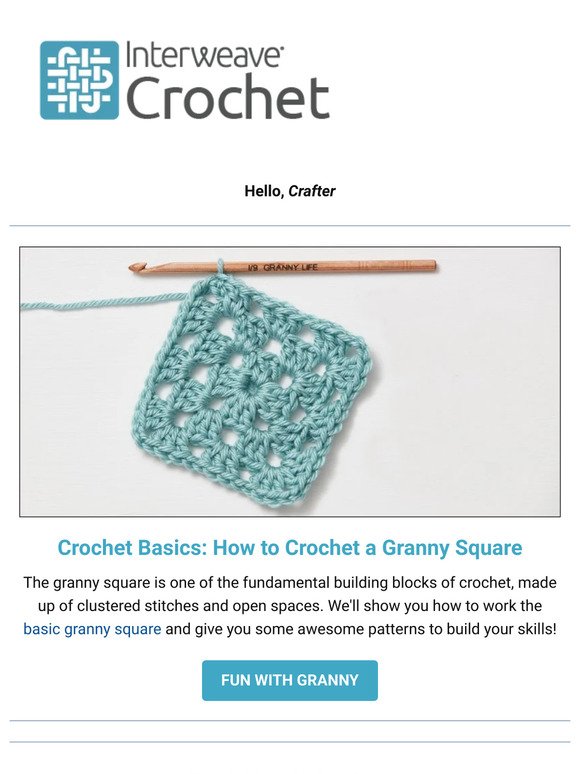 Crochet Granny Squares: Basics + Beyond