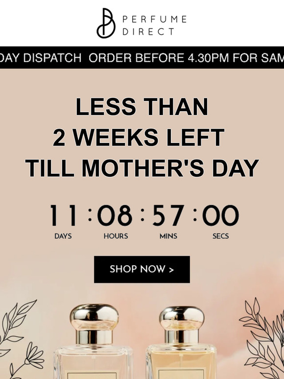 Time is running out!