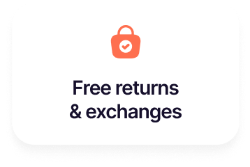 Free returns & exchanges