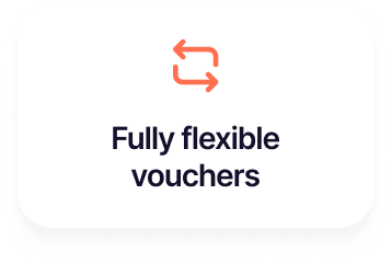 Fully flexible vouchers