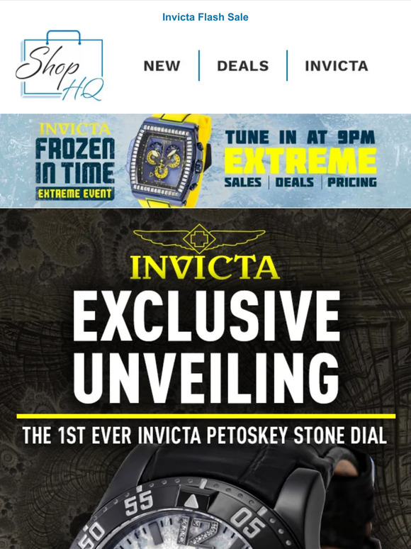 Evine clearance invicta sale