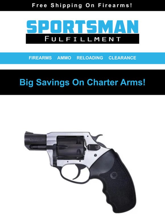 Big Savings On Charter Arms!