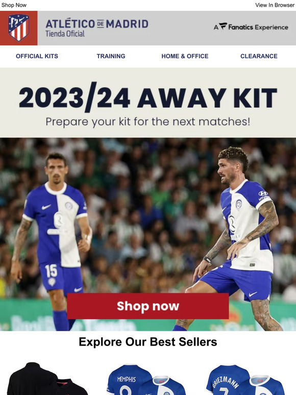 Get Your 2023/24 Away Kit!