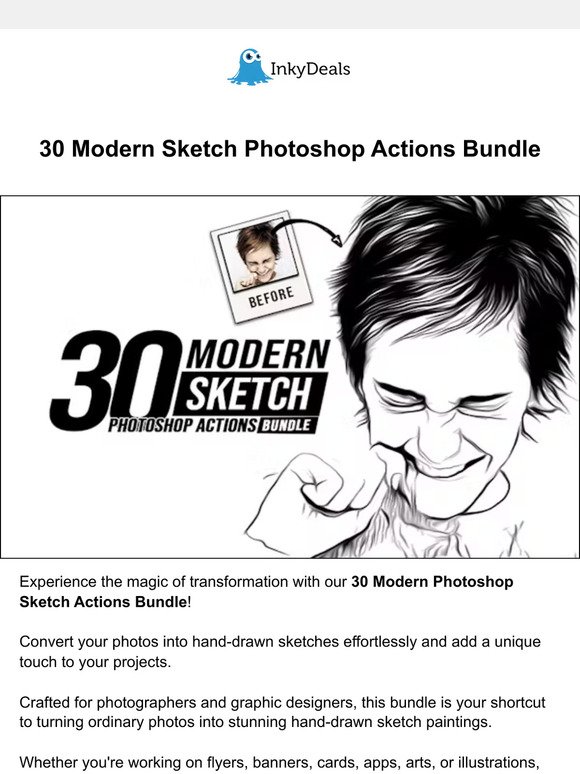 Photos to Sketch in Seconds!