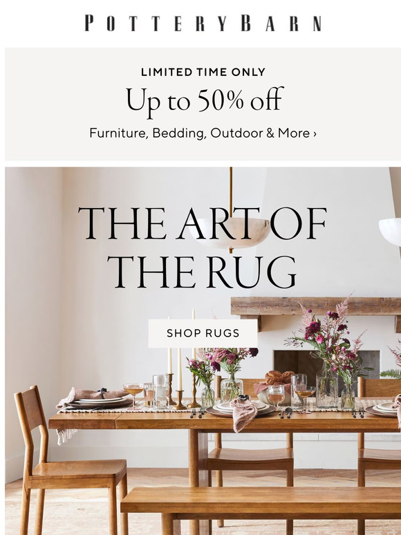Pottery Barn Email Newsletters Shop Sales, Discounts, and Coupon Codes