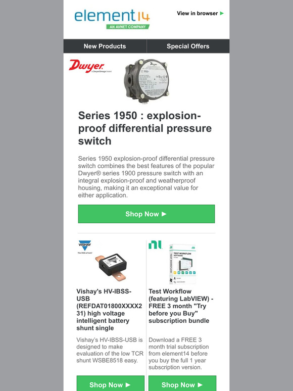 This week's selection of products from leading manufacturers