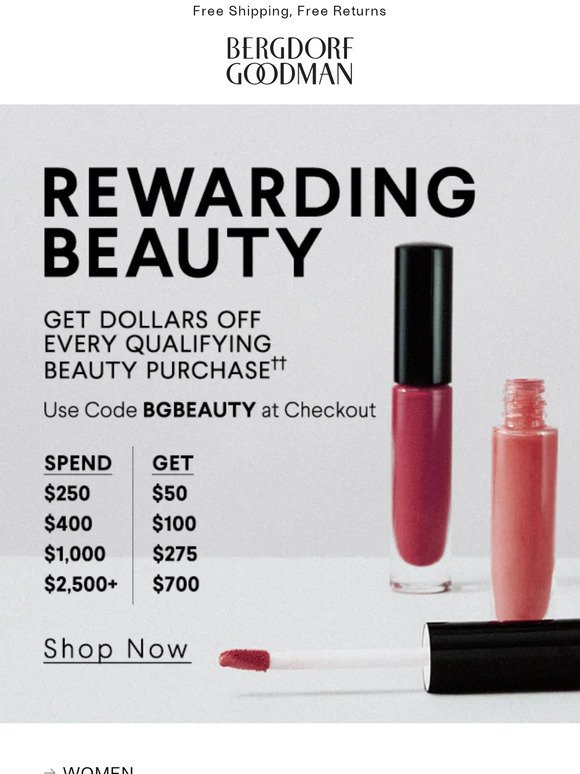 Reward Yourself With Beauty