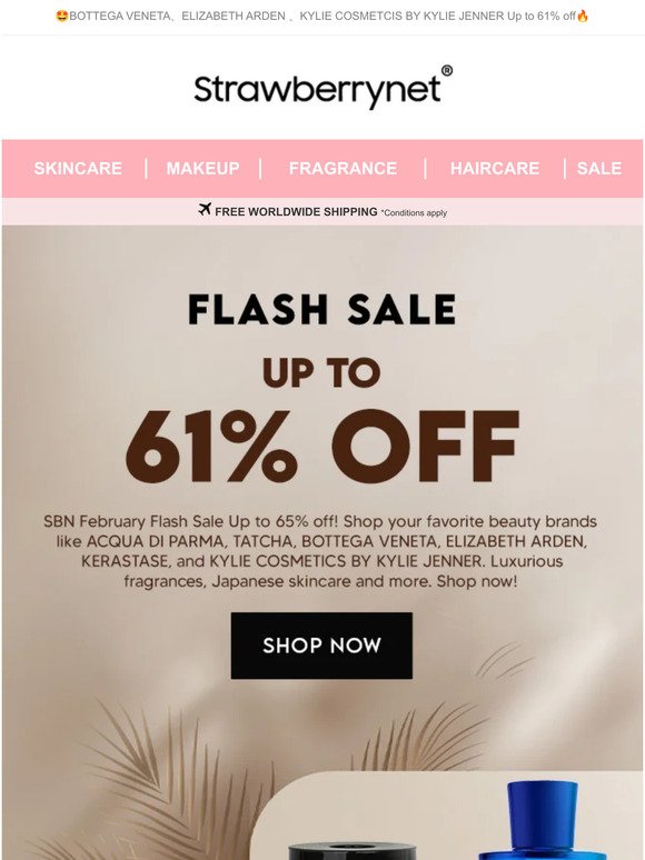 Limited-time Beauty Flash Sale!