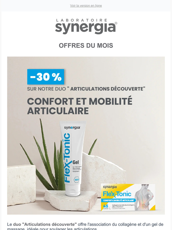 Jusqu'à -30 % sur nos offres du mois !