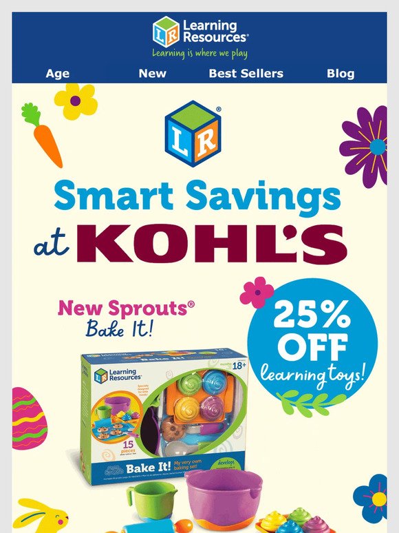 Save 25% Off Our Favorite Learning Toys at Kohl's!