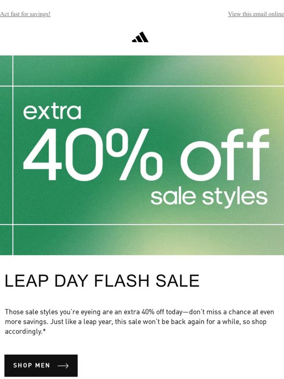 Leap Day Flash Sale ⚡️