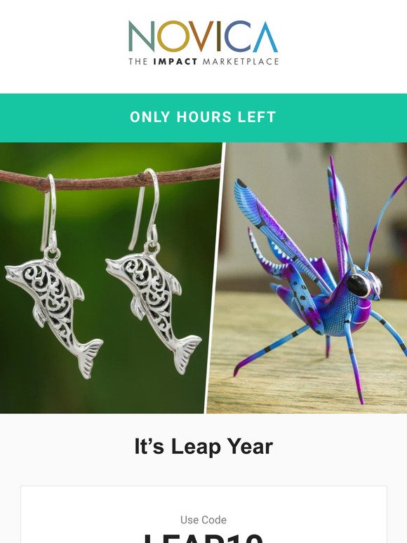 Leap into Savings — $29 off ends tonight