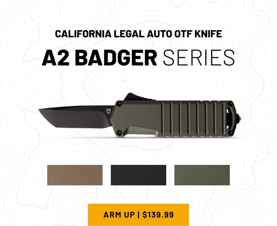 A2 Badger OTF Automatic Knife MIni Series