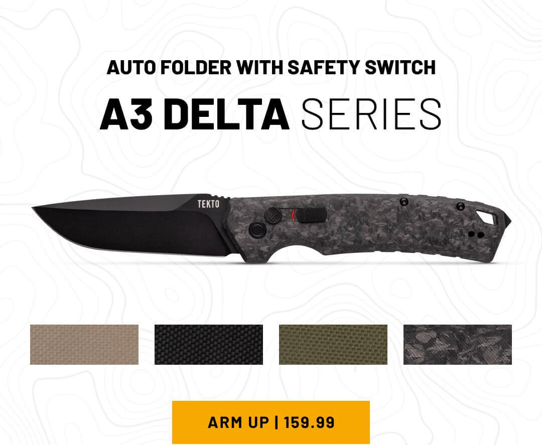 A3 Delta Automatic Folding Knife Series