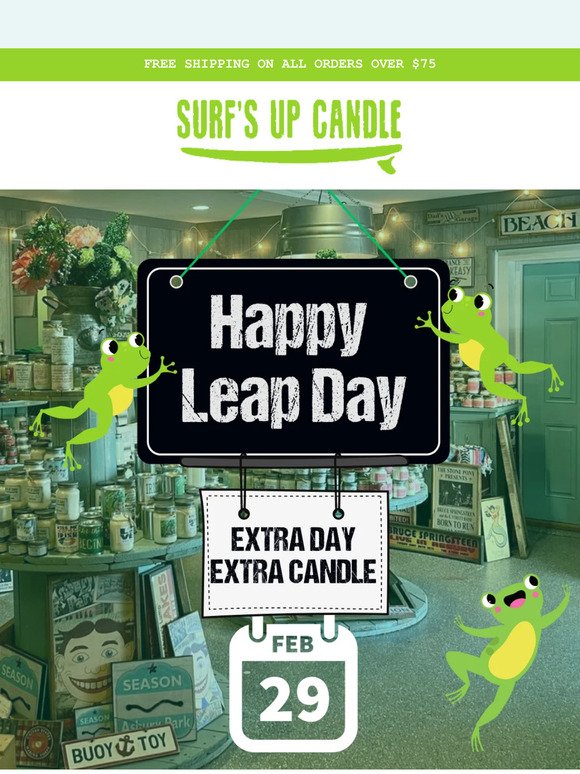 🎉 Leap into Savings: Extra Day, Extra Candle! 🕯️