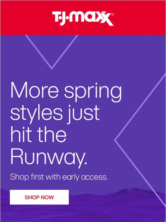 Early access 💜 Spring Runway​