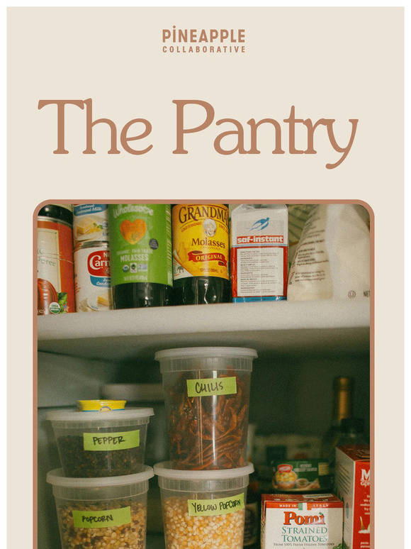 The Pantry: Caroline Anderson 🔪🐚