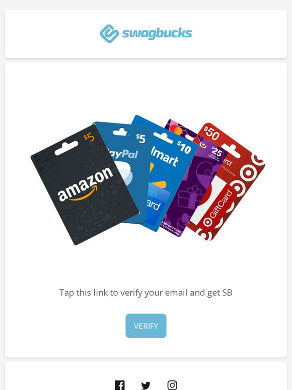 Verify Your Swagbucks Account - Action Required