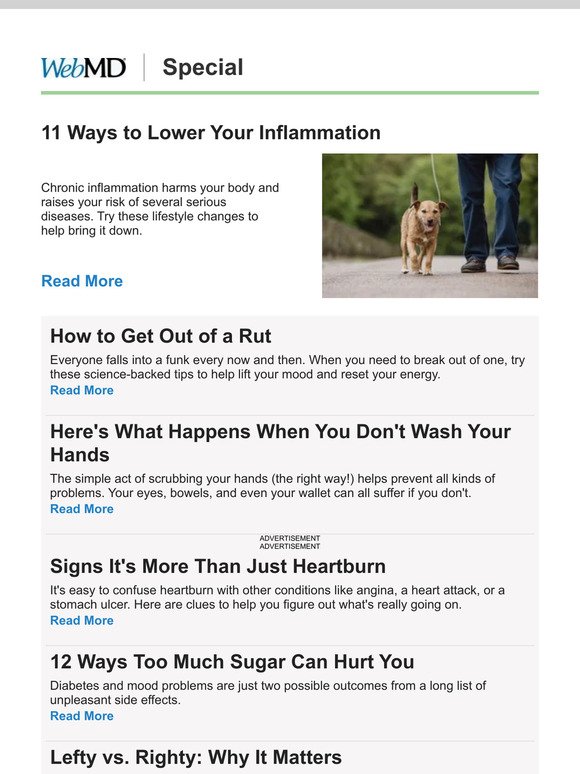 11 Ways to Lower Your Inflammation