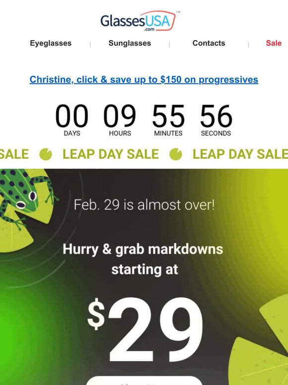 🚨 FINAL HOURS 🚨 Leap Day Sale ends at midnight!