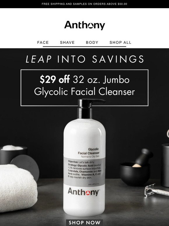 Leap Day Exclusive Deal: $29 off Jumbo Glycolic