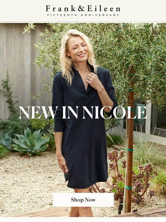 Nicole just arrived in 3 NEW colors!