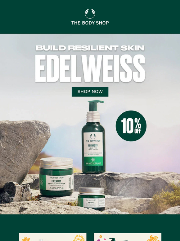 🚨 3.3 SALE ALERT! 🎉 Grab now our Edelweiss skincare and more! 🛍️