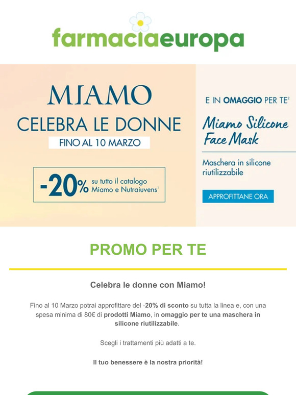 Celebra le donne con Miamo!