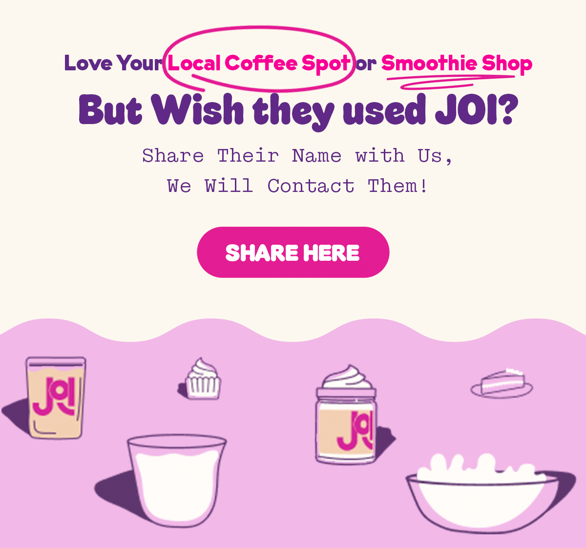 SHARE HERE