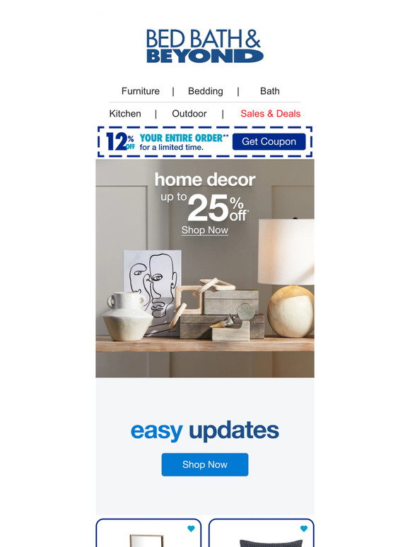 Bed Bath & Beyond: Leap Into a Fresh Home Look | Milled