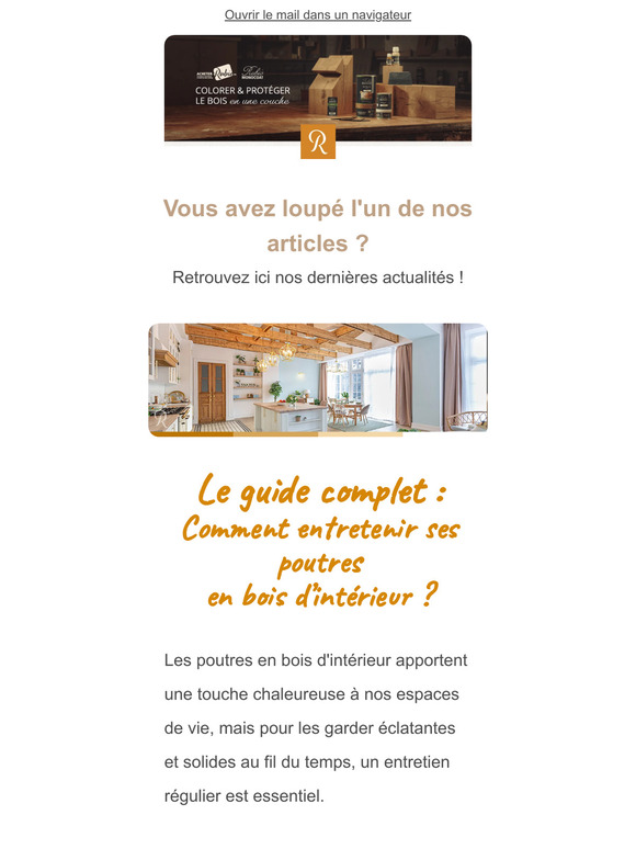 Comment entretenir ses poutres en bois d’intérieur ? Le guide complet
