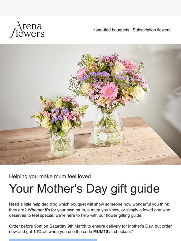 Your Mother's Day gift guide