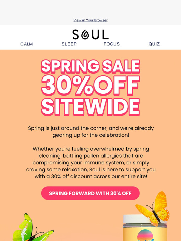 30% off This Spring??