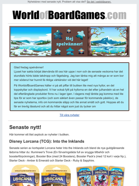 Star Wars Unlimited release och speltips inför loven!