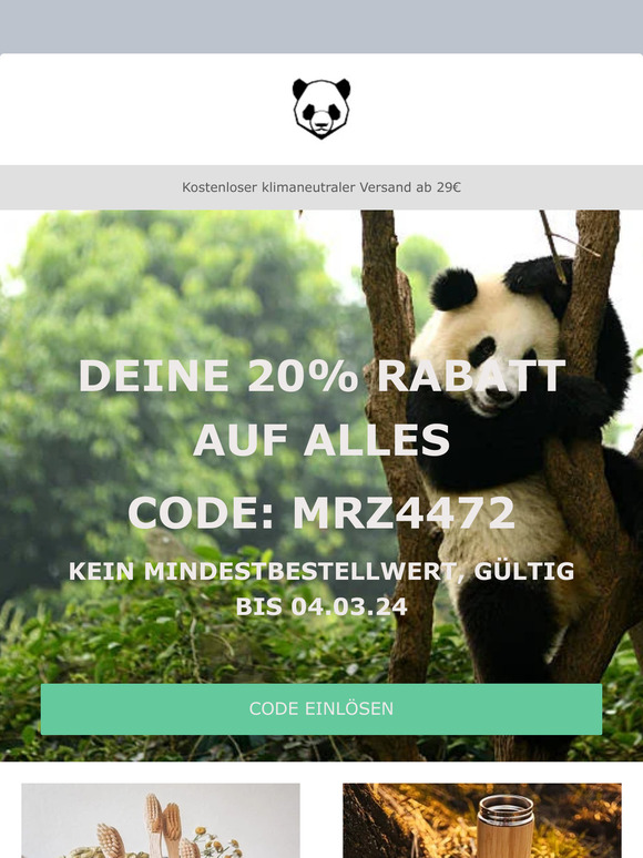 MÄRZ SALE 💥 Schnapp dir 20% Rabatt auf ALLES