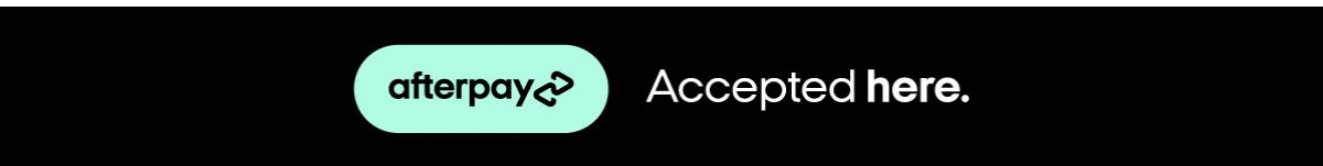 Afterpay accepted here