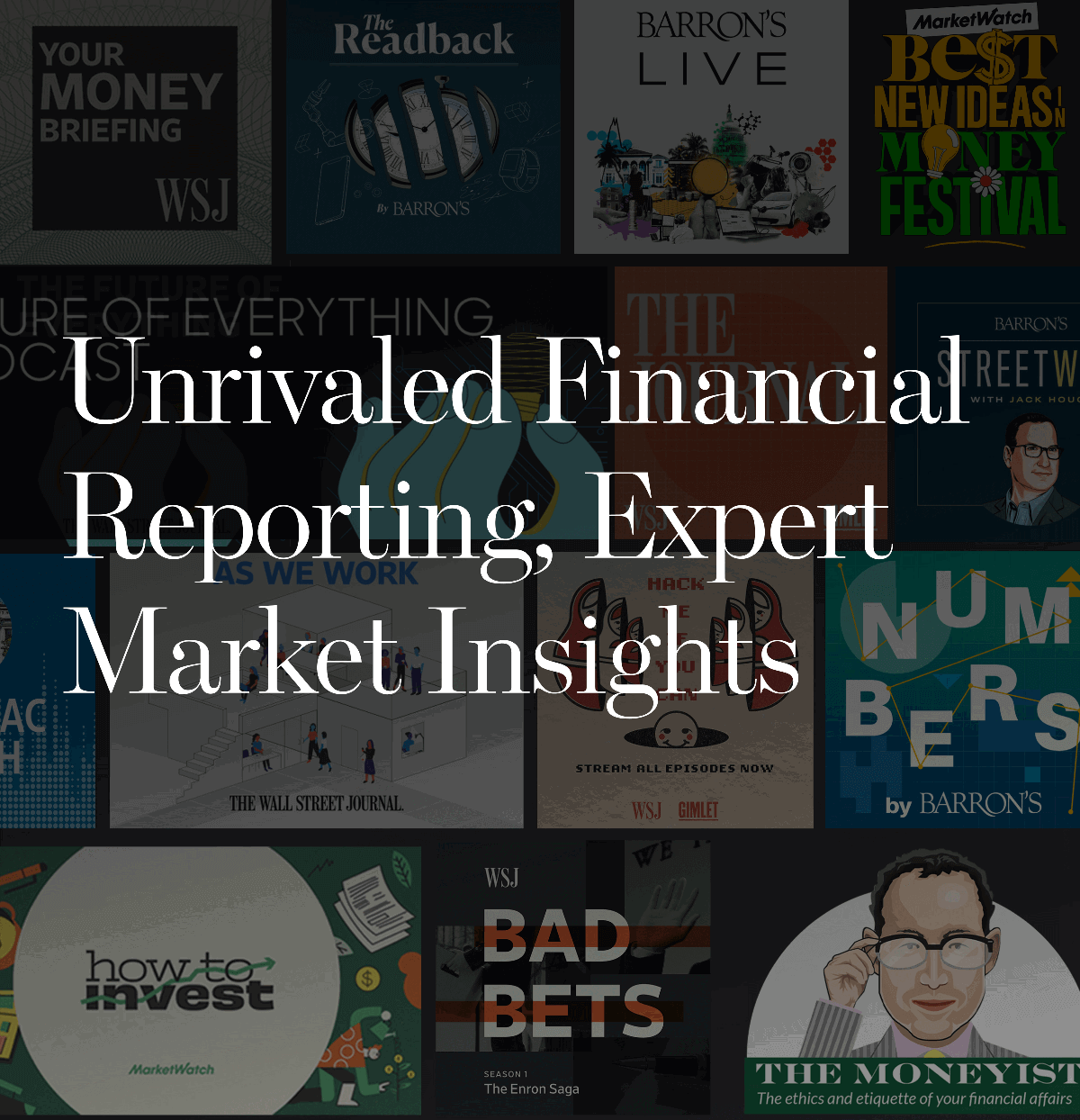 Unrivaled Financial Reporting, Expert Market Insights