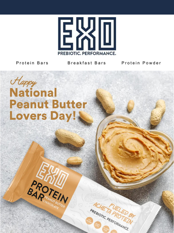 Get 40% OFF for National PB Lovers Day!