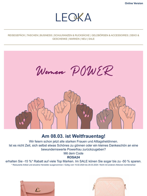 Wir feiern den Weltfrauentag 💕
