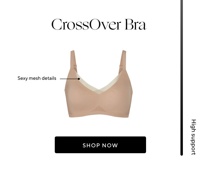 CrossOver Bra | Sexy mesh details | SHOP NOW
                            
