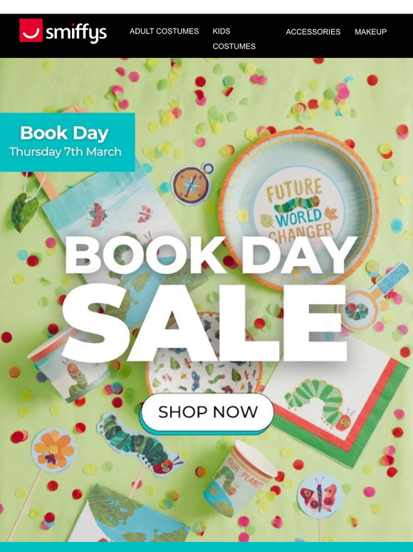 Quick! Book Day Sale Now On 💥