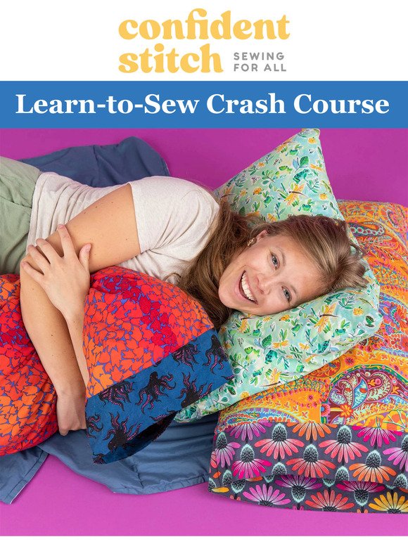 Register for our Sewing Crash Course!
