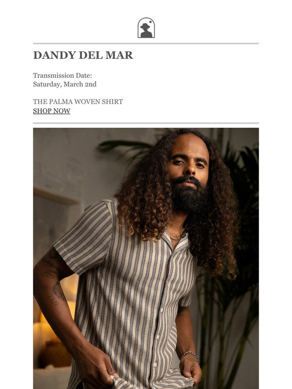 Dandy Del Mar LLC: All New: The Palma Short Sleeve Shirt