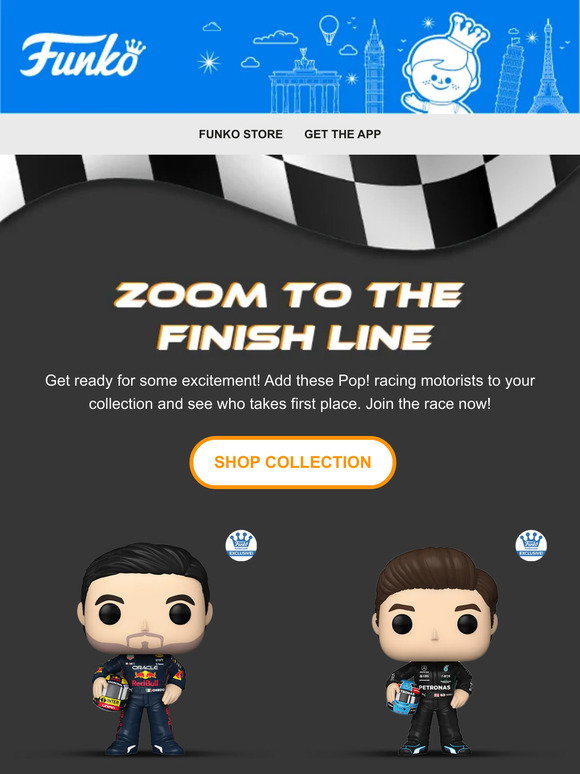 Funko: Zoom to the finish line! | Milled