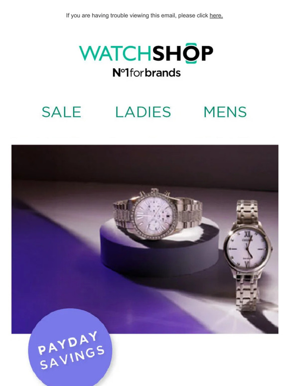 Save up to 70% off this Payday | Selected Lines
