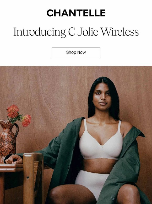 chantelle lingerie: Your favorite t-shirt bra now in a wireless