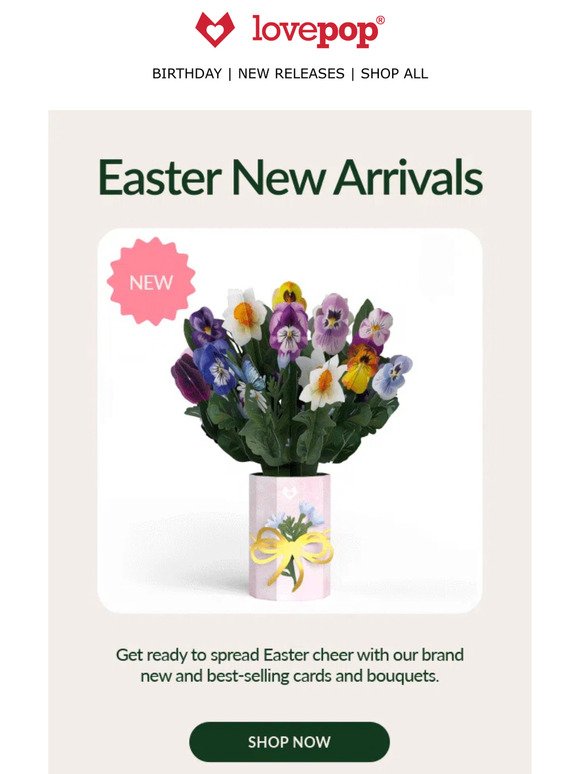 Just Hatched: New Easter Cards 🐣🌷