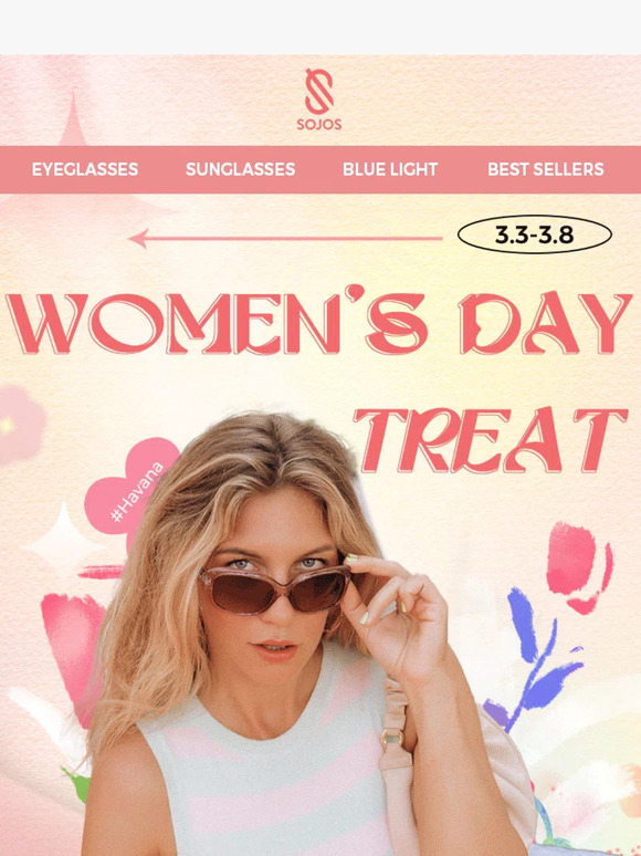 Celebrate Women's Day💐 with Discounts & Surprise! 🎁🎁